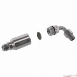 90 FUEL FILTER 8AN 3/8 RED