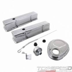 CHROME STEEL ENGINE DRESS-UP KIT- FI