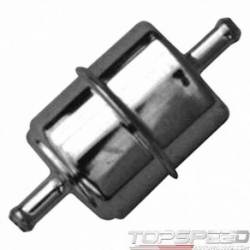 CHROME FUEL FILTER - 5/16IN. INLET A