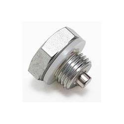 CHROME MAGNETIC DRAIN PLUG (W/WASHER