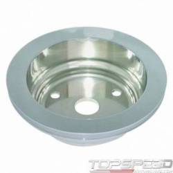 CHROME ALUM SB SNGL LOW PULLEY-LWP