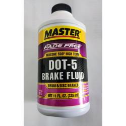 MASTER Brake Fluid DOT 5   11 Oz (325ml)