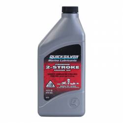 OEM Mercury Quicksilver Premium TCW-3 2 Stroke Outboard Oil 473ml