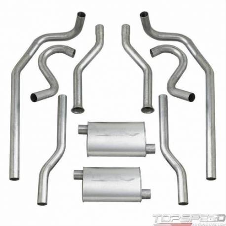 2.25in. DUAL HEADER EXHAUST GM A