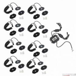 8PC ROCK LIGHTS BLUETOOTH RGB