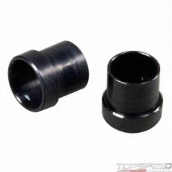 6 AN TUBE SLEEVES 2PK BLK