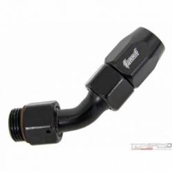 O-RING HOSE END 45 DEG -8 BLK