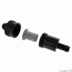 FUEL FILTER 3/8 TO -6AN BLACK