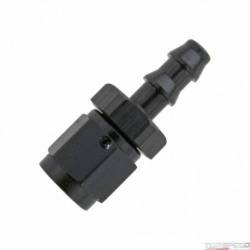 4AN T-T HOSE END STR BLK