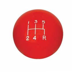 SHIFTER KNOB 5 SPD RED 16MM