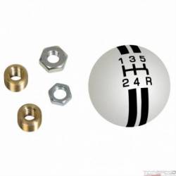 SHIFTER KNOB 5 SPD RALLYSTRIPE