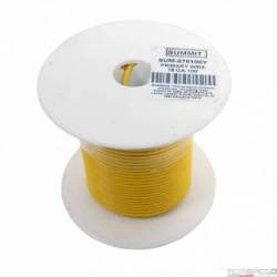 WIRE 18 GA 100 FT SPOOL YELLOW