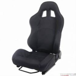 SPORT SEAT CLOTH BLACK LEFT