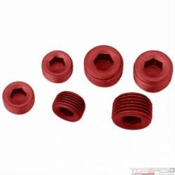 RED ALU 6PC PLUG KIT 3/8in.&1/2in.