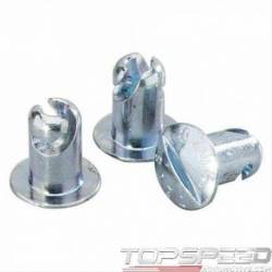 OVAL HEAD FASTENER 10 PK .500