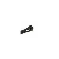 ZIP TIES 100 8in. RELEASABLE BLK