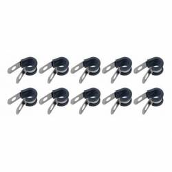 3/8  INSULATED CLAMPS 10PK SS
