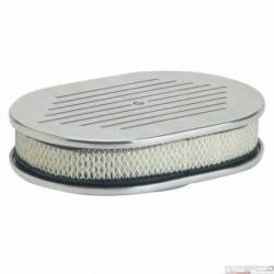 12IN OVAL AIR CLEANER B-MILLED