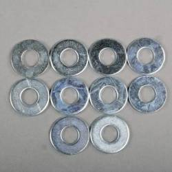 10PK 3/8 USS FLAT WASHER ZINC