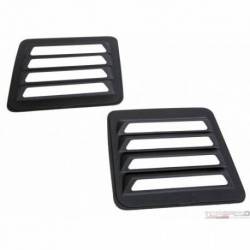 LOUVER 78-05 VAN REAR ABS TEX