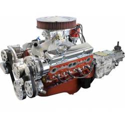 BluePrint Engines Builder Series 454 CI SBC ProSeries Stroker Crate Engine and TKX Manual Trans Package
