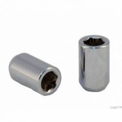 C6007 12mm 1.5 Hex Lug Nut Chrome