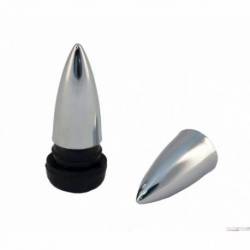 C540 Bullet Valve Cap Chrome