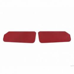 GMT400 Foamback Sunvisor Pair - Cloth - Red