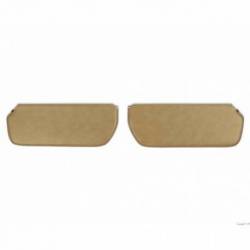 C/K Foamback Sunvisor Pair - Vinyl - Tan