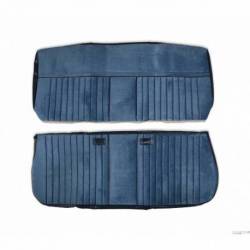 C/K Seat Upholstery Kit - Deluxe Pleat Cloth/Vinyl - Navy