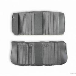 C/K Seat Upholstery Kit - Standard Pleat Cloth/Vinyl - Grey/Charcoal