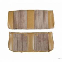 C/K Seat Upholstery Kit - Standard Pleat Cloth/Vinyl - Tan