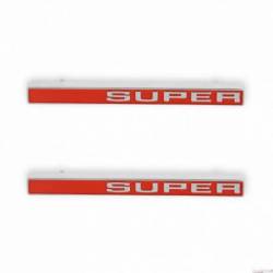 C/K Fender Badge Pair - Super