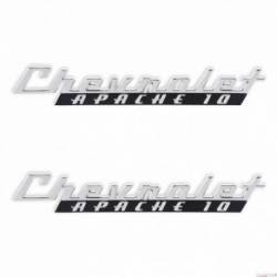 C/K Fender Badge Pair - Chevrolet Apache 10