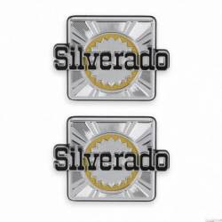 K5 Rear Side Emblem Pair - Silverado