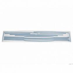 C/K Paint Break Stripe Kit - Light Blue/Dark Blue