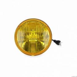 LED SEALED 7IN ROUND YELLOW