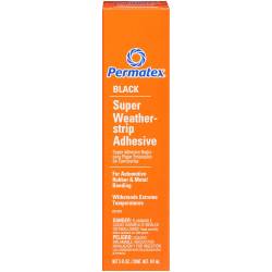 Black Super Weatherstrip Adhesive