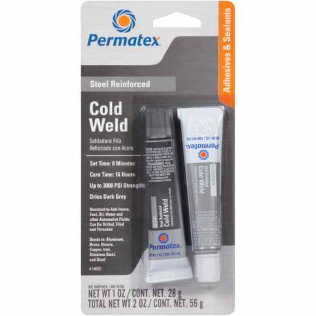 COLD WELD 2 PART EPOXY, 2 OZ COLD WELD 2 PART EPOXY, 2 OZ