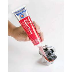 High-Temp Red RTV Silicone Gasket, 3 oz